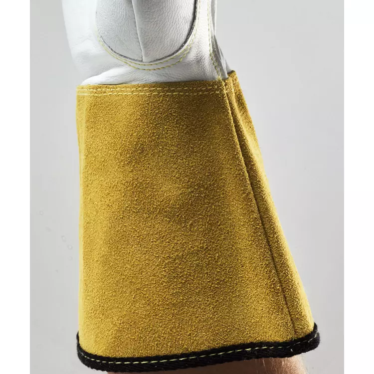 Tegera 126A Hitzeschutz- Und Schweißerhandschuhe, Weiß/Orange, Herren – Bild 5