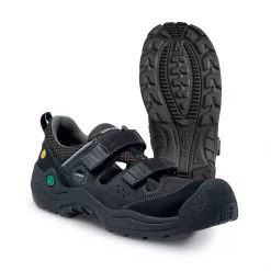 Jalas 6418 Bio Sicherheitssandalen S1P, Schwarz, Herren