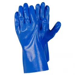 Tegera 7351 Chemikalienschutzhandschuhe, Blau, Herren