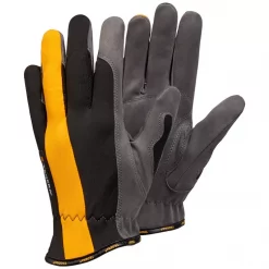 Tegera 9902 Arbeitshandschuhe, Grau/Schwarz/Gelb, Zubehör & Sicherheit