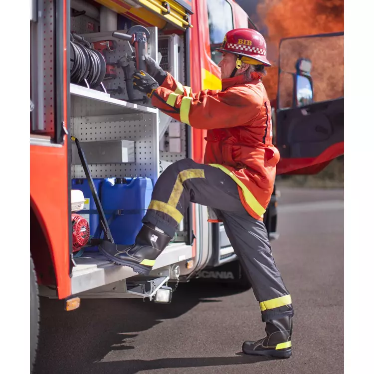 Jalas 4768 Fire+ Sicherheitsstiefel, Schwarz, Herren – Bild 3