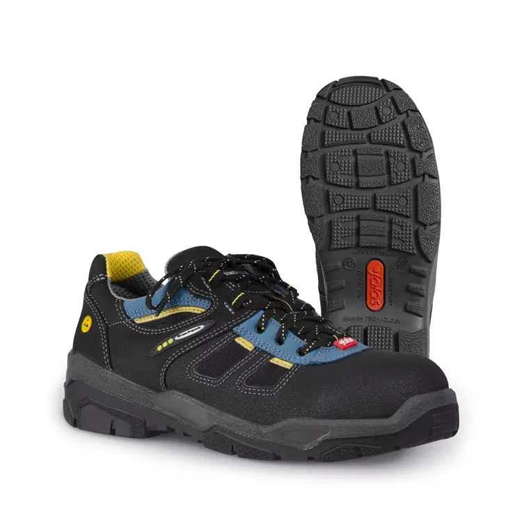 Jalas 1540 Route Sicherheitsschuhe S2, Schwarz, Herren