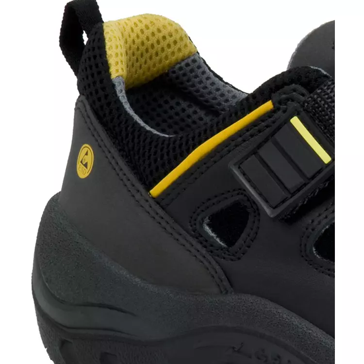 Jalas 3108 Monza Grip Sicherheitssandalen S1P, Schwarz, Herren – Bild 3
