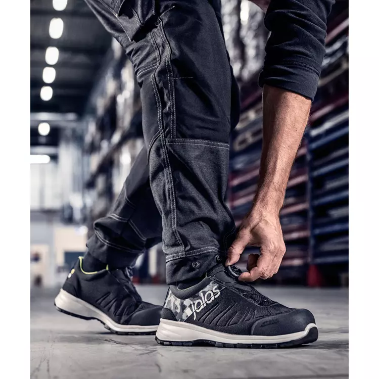 Jalas 7168 Zenit Evo Sicherheitsschuhe S3, Schwarz, Herren – Bild 3