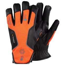 Tegera 7799 Winterhandschuhe Mit Schnittschutz, Orange/Schwarz, Zubehör & Sicherheit