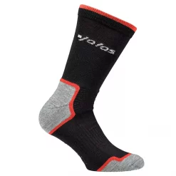 Jalas Warme Socken Mit Merinowolle, Schwarz/Rot, Herren
