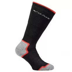 Jalas Warme Socken Mit Merinowolle, Schwarz/Rot, Herren