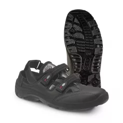 Jalas 5042 Care Arbeitssandalen O1, Schwarz, Herren