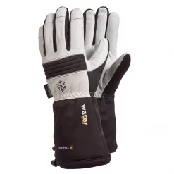 Tegera 595 Lederhandschuhe, Warm Gefüttert, Schwarz/Weiß, Herren