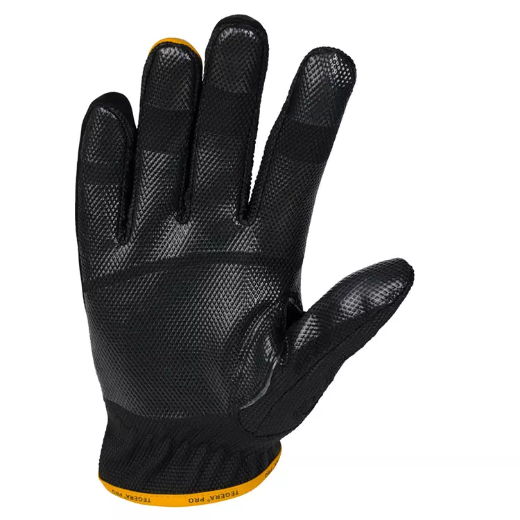 Tegera 9102 Arbeitshandschuhe, Schwarz/Gelb, Zubehör & Sicherheit – Bild 3
