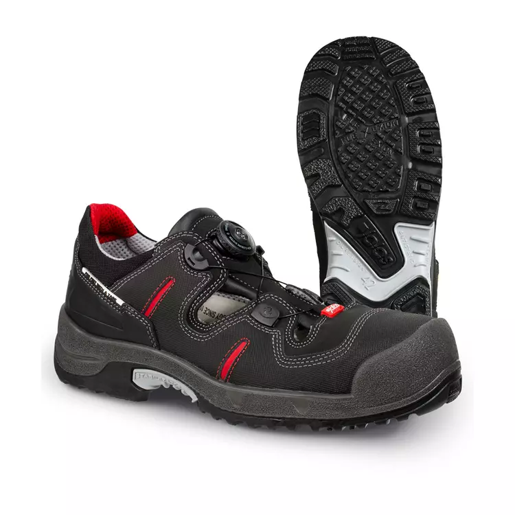 Jalas 1708 Zenit Easyroll Boa® Sicherheitssandalen S1P, Schwarz, Herren