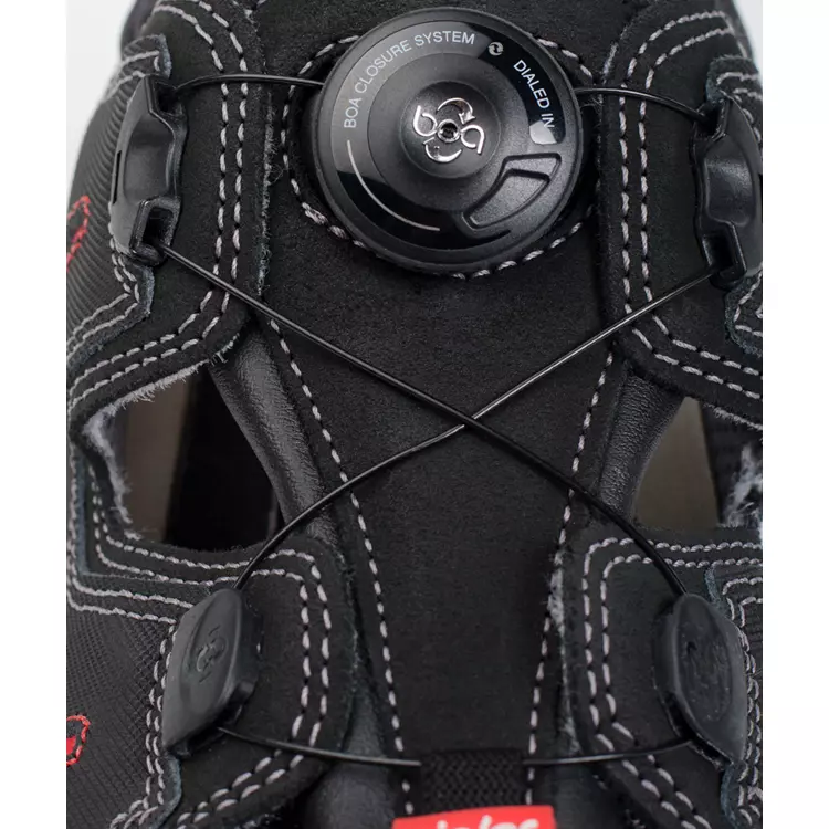 Jalas 1708 Zenit Easyroll Boa® Sicherheitssandalen S1P, Schwarz, Herren – Bild 3